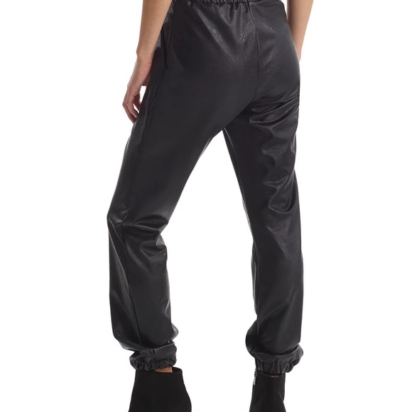 Commando Smocked faux leather jogger Size Small - Picture 4 of 4